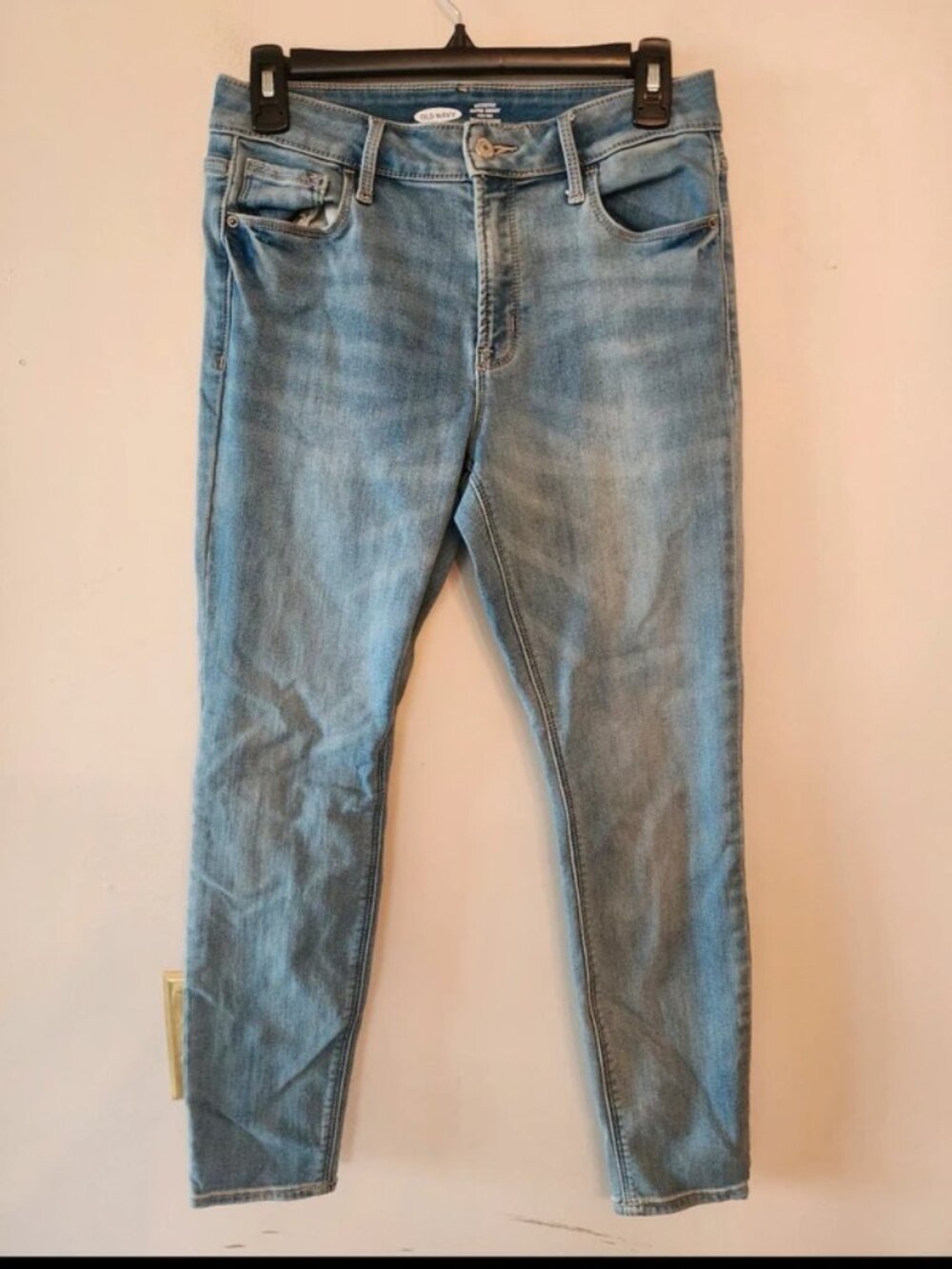 Old navy high rise Rockstar super skinny jeans size 6 petite jeans - Picture 1 of 4